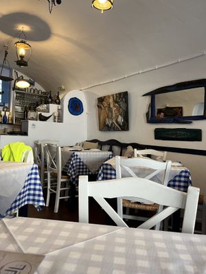   at Aktaion in Santorini