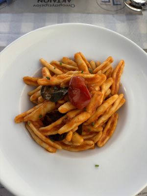   at Aktaion in Santorini