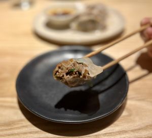 Gyoza  at Karaku in Seymour