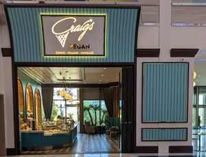 Entrance at Craig's Vegan in Las Vegas