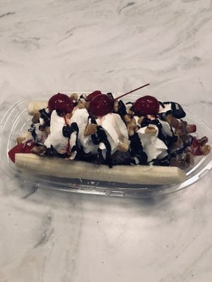 Banana Split  at Craig's Vegan in Las Vegas