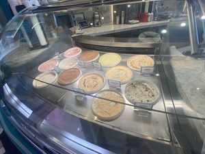 Ice cream options   at Craig's Vegan in Las Vegas