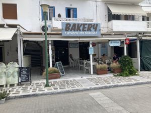 Front at Sitári in Naxos