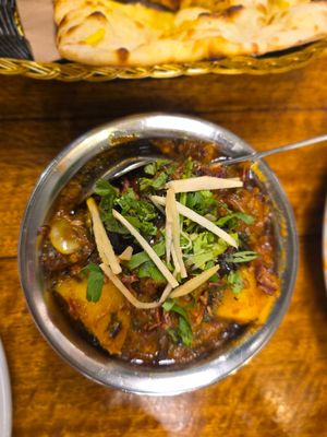 Baingan at Indian Villa in Rye