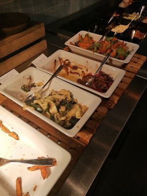 It was fuller before we ate at Mat Fra Hagen - Thomas Angells Gate in Trondheim