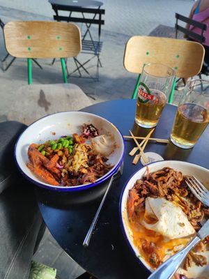 Delicious vegan buffet 😍😍😍 at Mat Fra Hagen - Thomas Angells Gate in Trondheim