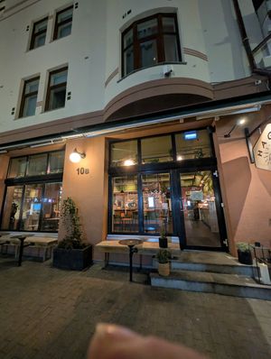 Outside at Mat Fra Hagen - Thomas Angells Gate in Trondheim