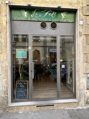 Front of restaurant   at Le Fate in Florence