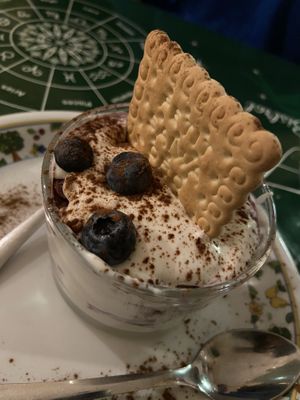 Tiramisu  at Le Fate in Florence