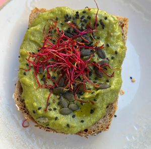 Smashed avo  at Nowhere in Milan