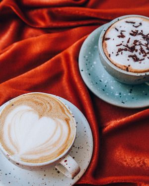 Mochas made with artisanal 70% dark chocolate from the North of Thailand at Kappra Cafe in Bangkok