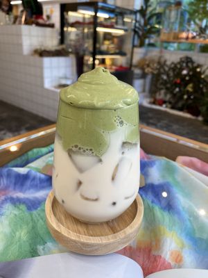 Matcha delonga   at Kappra Cafe in Bangkok