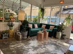 The interior   at Kappra Cafe in Bangkok