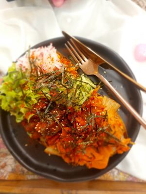 The Bibimap at Kappra Cafe in Bangkok