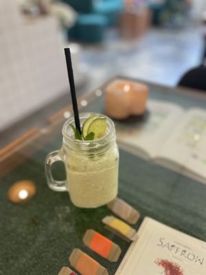 Frozen limonita   at Kappra Cafe in Bangkok