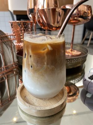 Thai Thanon coffee  #Veganuary at Kappra Cafe in Bangkok