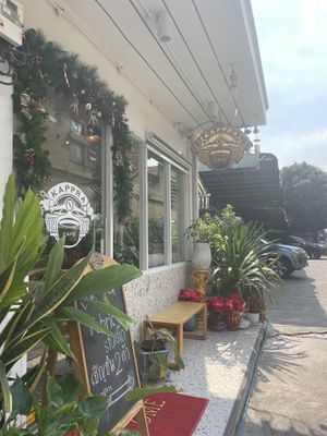 Front  #Veganuary at Kappra Cafe in Bangkok