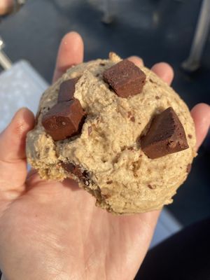 Chocolate chip cookie with sea salt   at Kappra Cafe in Bangkok