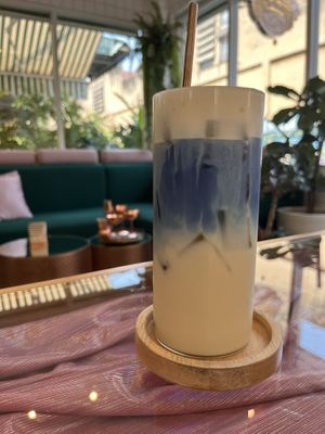 Vanilla blue   at Kappra Cafe in Bangkok