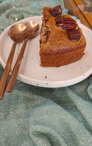 Chia spice cake at Kappra Cafe in Bangkok