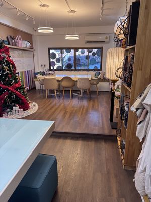 Upstairs fabric studio   at Kappra Cafe in Bangkok