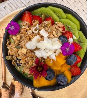 Green bowl  #Veganuary at Kappra Cafe in Bangkok