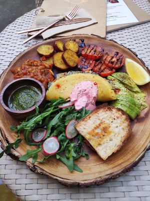 This was yummy at Kappra Cafe in Bangkok