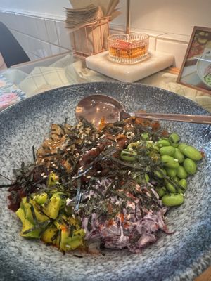 Poke Bowl  at Kappra Cafe in Bangkok