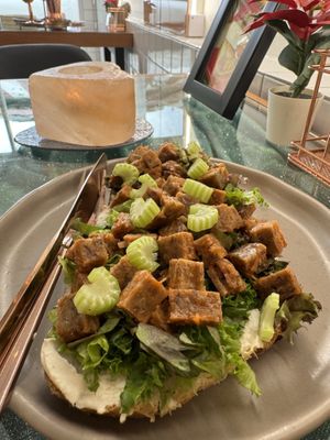 BBQ ribs sourdough   at Kappra Cafe in Bangkok