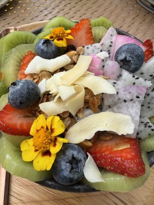 Smoothie bowl   at Kappra Cafe in Bangkok