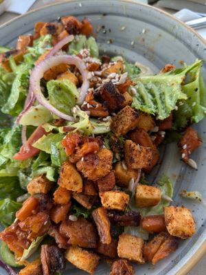 Salad - very delicious  at Hummus 90 in Ashdot Yaakov