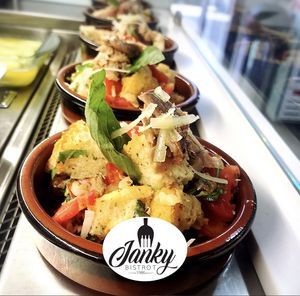   at Janky Bistrot  in Bagnoregio