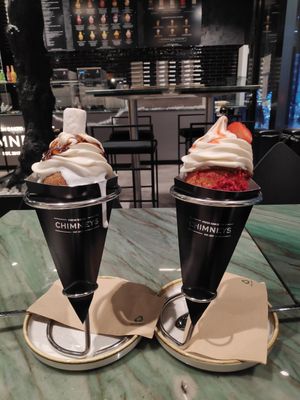 Chimney served 2021 at Chimneys Friedrichshain in Berlin