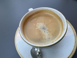 coffee  at Chimneys Friedrichshain in Berlin