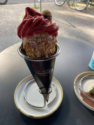 White coco crunchy at Chimneys Friedrichshain in Berlin