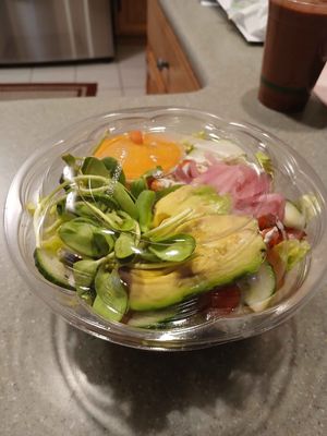 Mexican Salad at Cacao Tree Cafe in Royal Oak