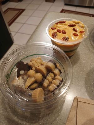 Orange Creamsicle, Tahini Fudge, & Horchata Pie Bar at Cacao Tree Cafe in Royal Oak