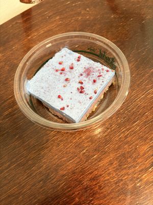 Raspberry chzcake  at Cacao Tree Cafe in Royal Oak