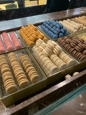   at Ladurée in Paris