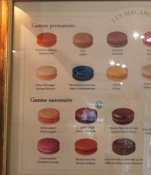 1 vegan choice at Ladurée in Paris