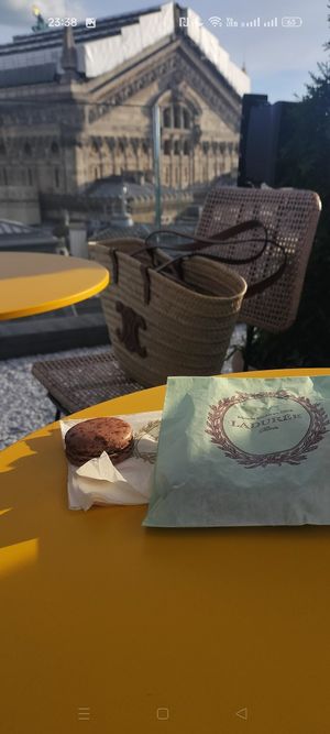 Yum at Ladurée in Paris