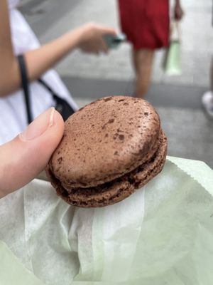   at Ladurée in Paris