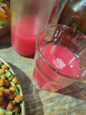 Berry lemonade, very good! at Artemisia - Costa Rica in Buenos Aires