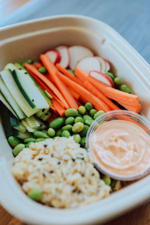 Sushi Bowl at Green Spoon Co in St Petersburg