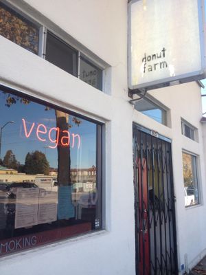 Exterior at Pepples Donut Farm in Berkeley