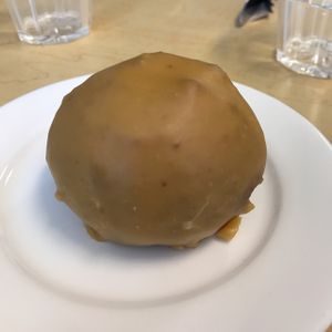 Salted Caramel donut at Pepples Donut Farm in Berkeley