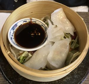 Vegan dumplings   at Vegang in Berlin