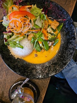 Curry me home (tofu in curry coconut sauce) at Vegang in Berlin