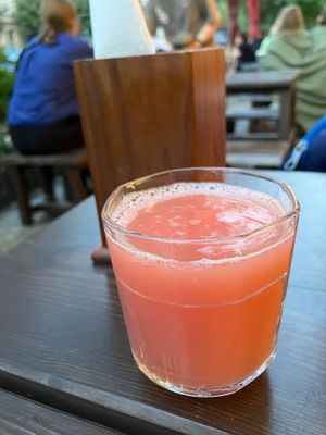 Guava juice at Vegang in Berlin