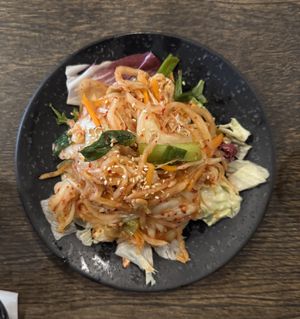 Kimchi salad.  at Vegang in Berlin